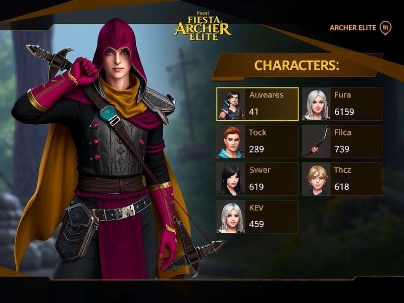 Fiesta Archer Elite Character Customization